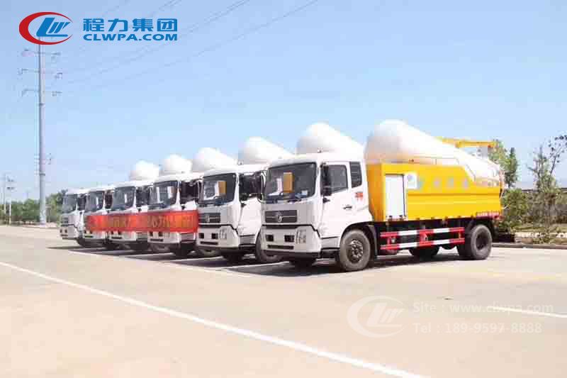 程力高端品質環衛車聯合疏通車垃圾車批量發車